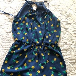 Pineapple romper